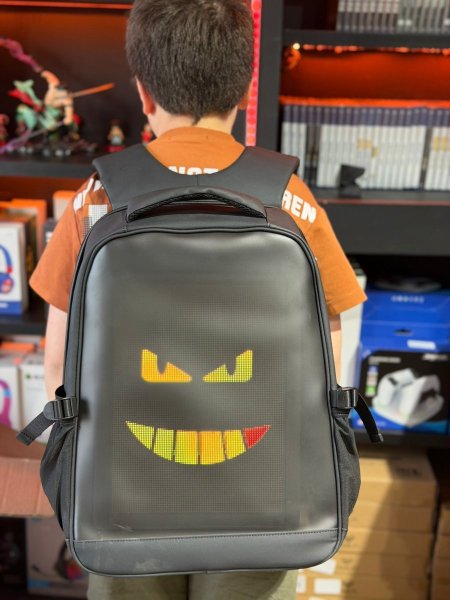 תיק גב לד פיקסלים קטנים מפואר